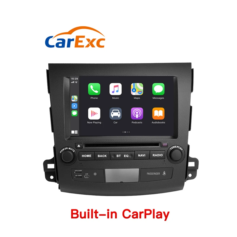 Android 9 0 автомобильный Радио DVD головное устройство с CarPlay для Mitsubishi Outlander 2007 2008 2009
