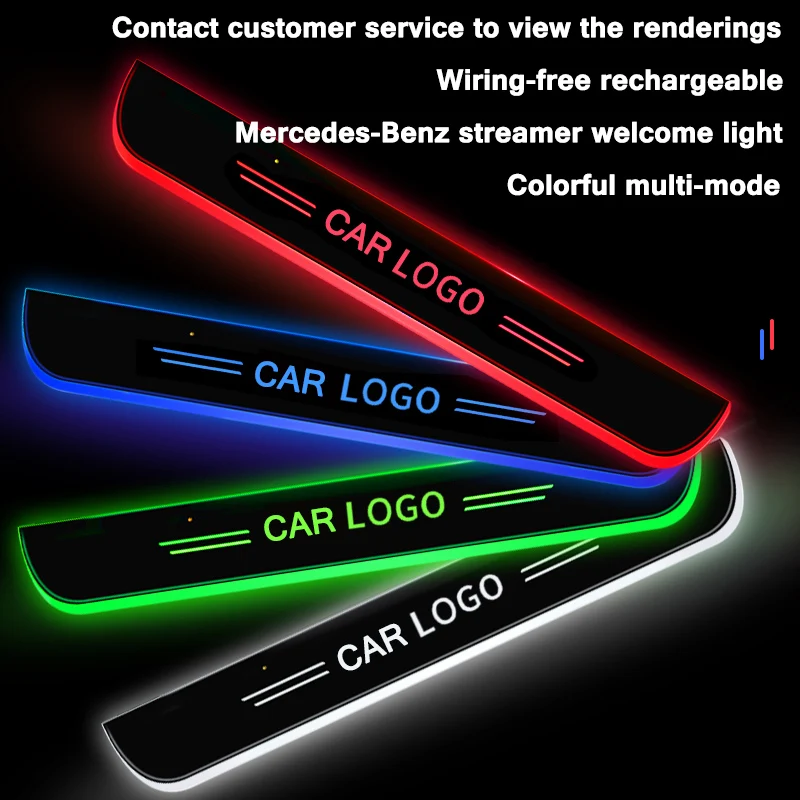 

Benz W211 W203 W204 W212 W176 W213 W177 W210 Cla E Series G63, светодиодные внутренние части, неоновая полоса, приветственный пороговой окружающий свет
