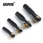 AXSPEED 20 шт. черный пластиковый M2M3 шарнирный стержень для 110 RC Гусеничный автомобиль детали для игрушек