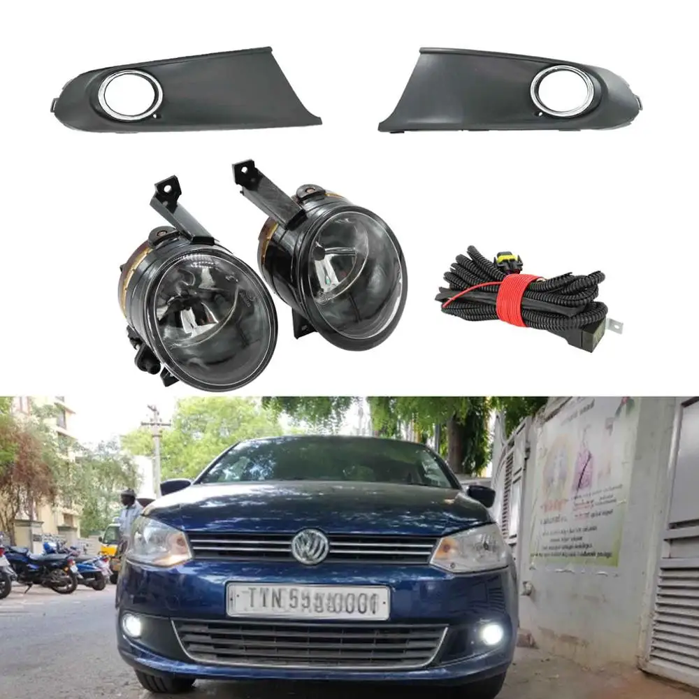 Для VW Polo Vento Sedan седан 2011 2012 2013 2014 2015 2016 передний галогенный противотуманный