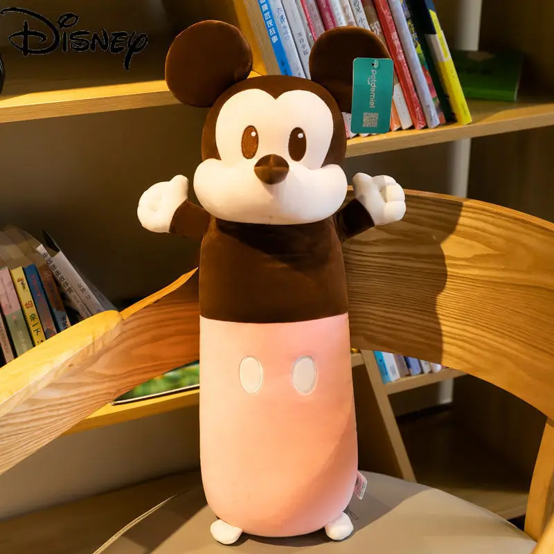 

Disney Fashion New 2021 Cartoon Donald Duck Daisy Doll Mickey Doll Comfortable Plush Toy Long Pillow