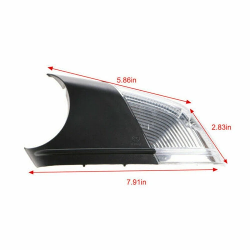 Автомобильные Боковые зеркала заднего вида светодиодный поворотник Реверсивные