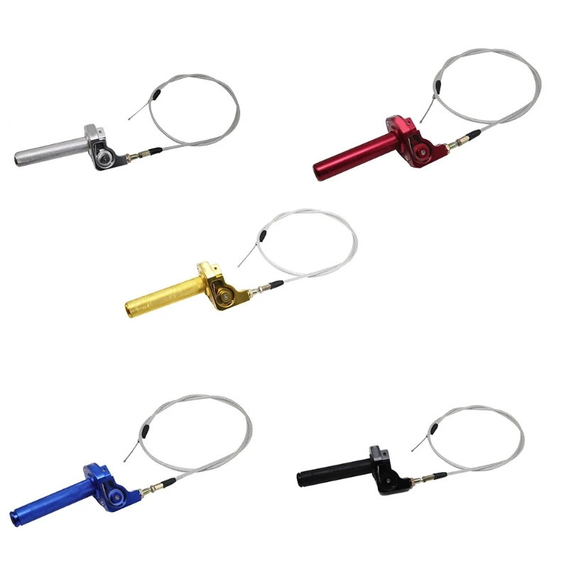 

Handlebar Grip Throttle Cable Clamp Wearproof Bike Throttle Cable Handle Grips Electric Bike Accessories