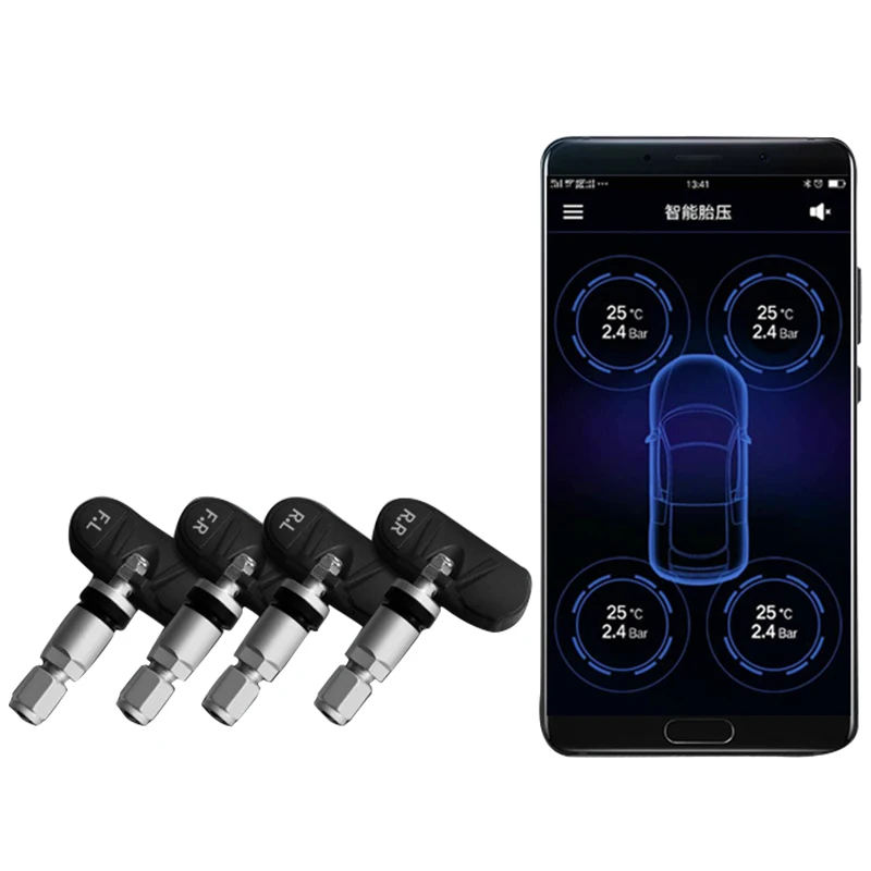 Система мониторинга давления в шинах Мобильный Bluetooth приложение монитор