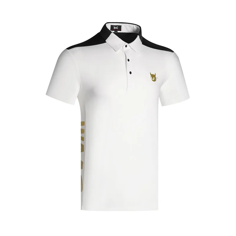 W 2019 Мужская спортивная одежда с коротким рукавом футболка для гольфа casual выбрать