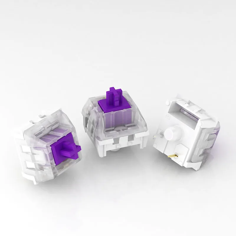 Переключатель скорости Kailh Pro зеленый фиолетовый светодиодный RGB SMD механический