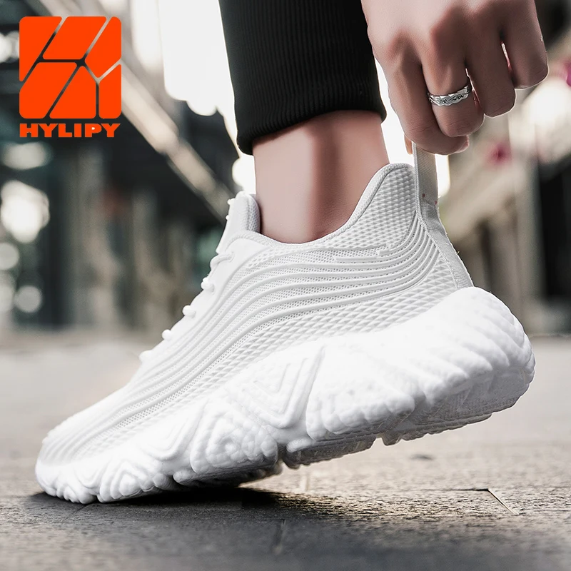 

2021 Summer NEW Mens Running Shoes Mesh breathable Sport Shoes Comfortable Athletic Trainers Men Sneakers Outdoor Walking Shoes