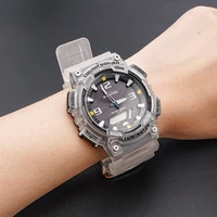resin strap case for casio g shock aq s810w aqs810 g shock watch case accessories with tools sport waterproof watch bracelet