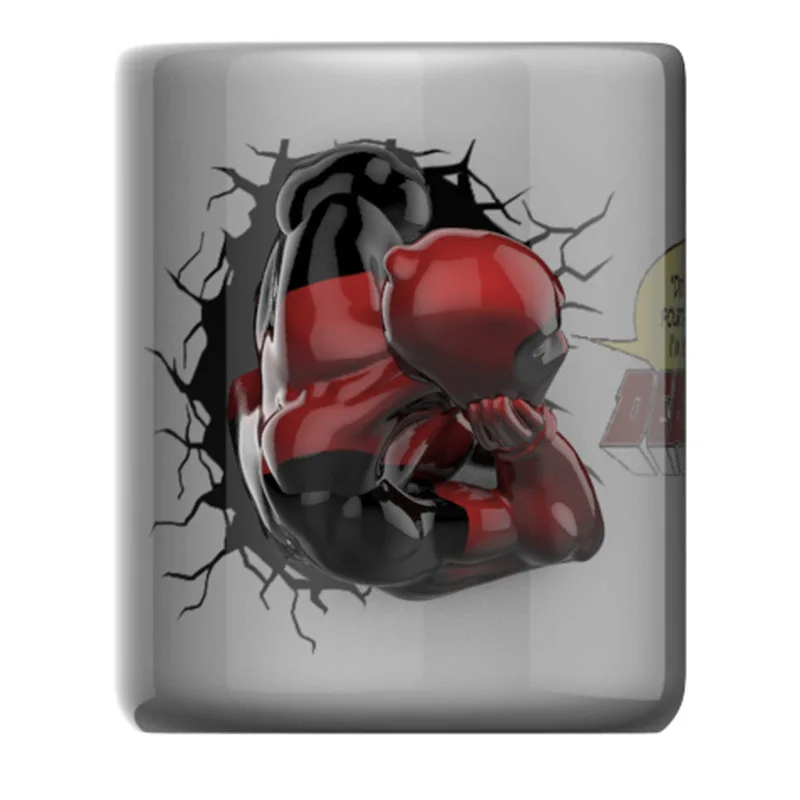 &quotНовое поступление 3D фильма Дэдпул Рубашки кружка Керамика Творческий Кофе