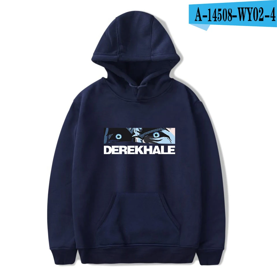 Derek hale толстовки для мужчин Новое поступление Толстовка Harajuku с капюшоном Красная толстовка ТВ серия подростковый волк персонаж печати Топы - Цвет: navyblue