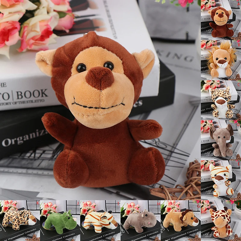 1 шт милые мягкие куклы джунгли Брат Плюшевые игрушки животных лучшие подарки для