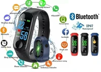 smart band watch bracelet wristband fitness tracker blood pressure heartrate m3
