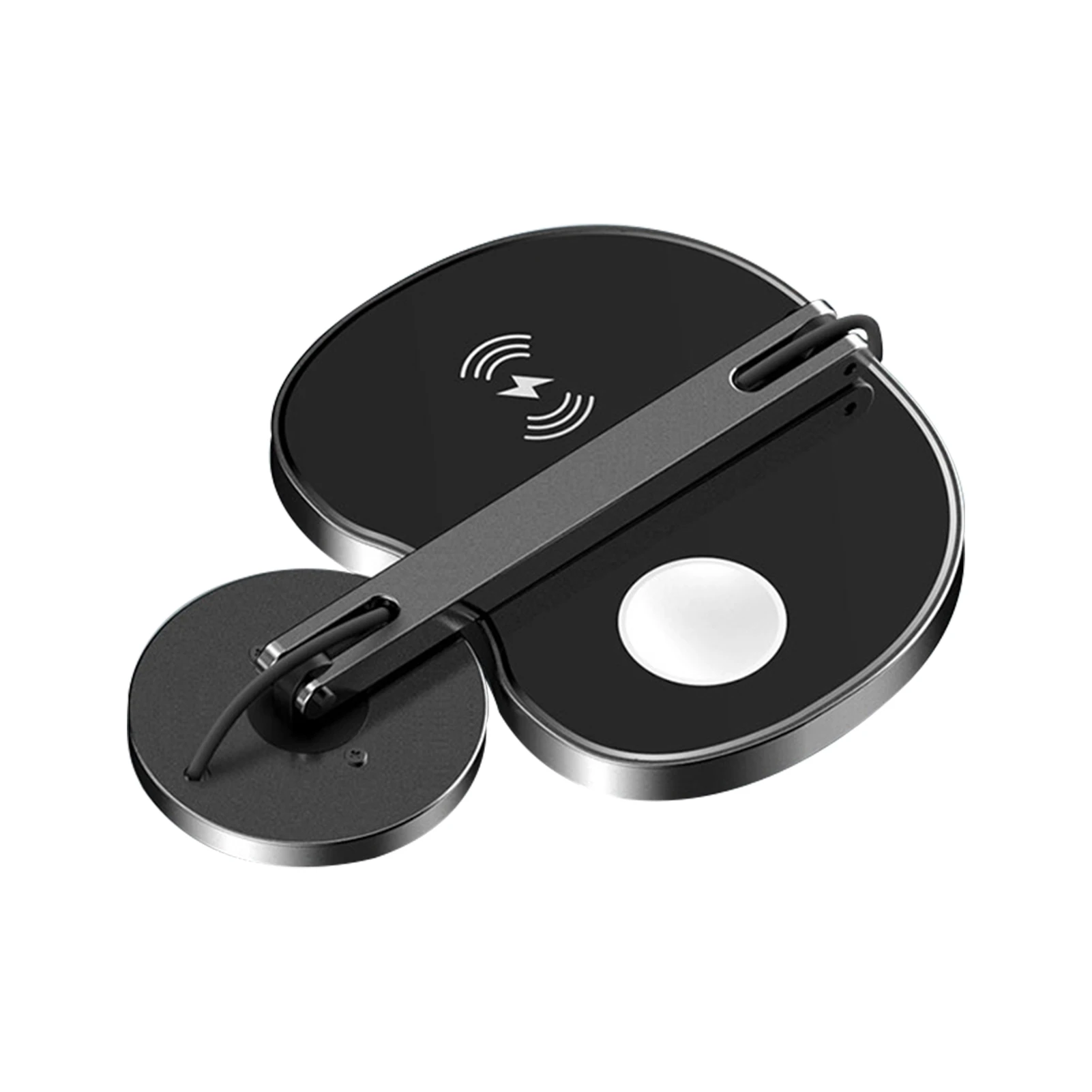 

3 In 1 15W Fast Charger Folding Magnetic Wireless Charging Stand For IPhone12 Pro Max Mini For AirPods For IWatch