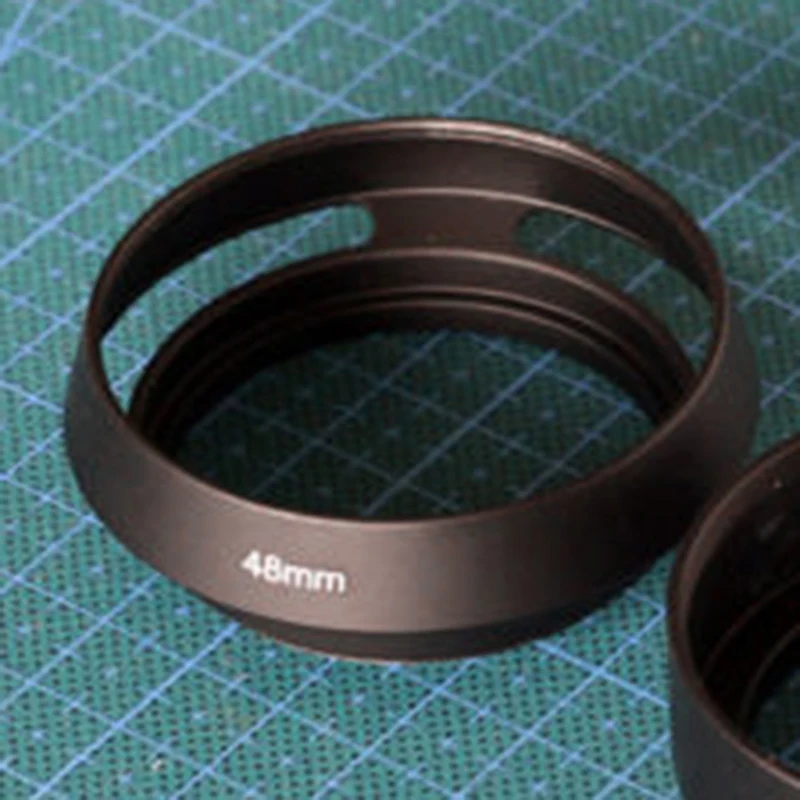 48 мм бленда объектива из алюминиевого сплава наклонная вентилируемая для Canon Canonet