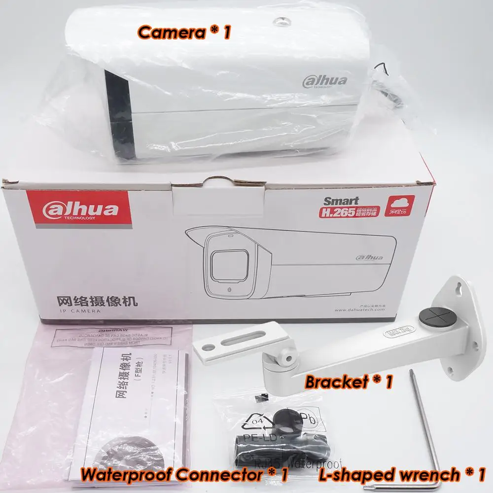 Dahua 6MP POE IP камера IPC-HFW4631F-ZSA 2 7 ~ 13 5 мм 5X зум VF объектив пуля 60 м IR слот карты Micro SD