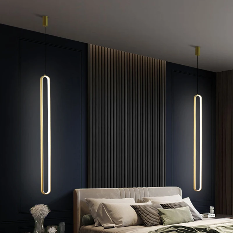 Люстра прикроватная в скандинавском стиле для спальни простой стильный