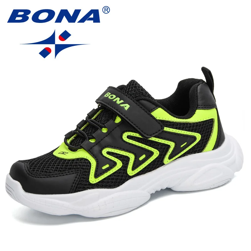Кроссовки Детские BONA для мальчиков и девочек повседневные удобные 2020 | Детская