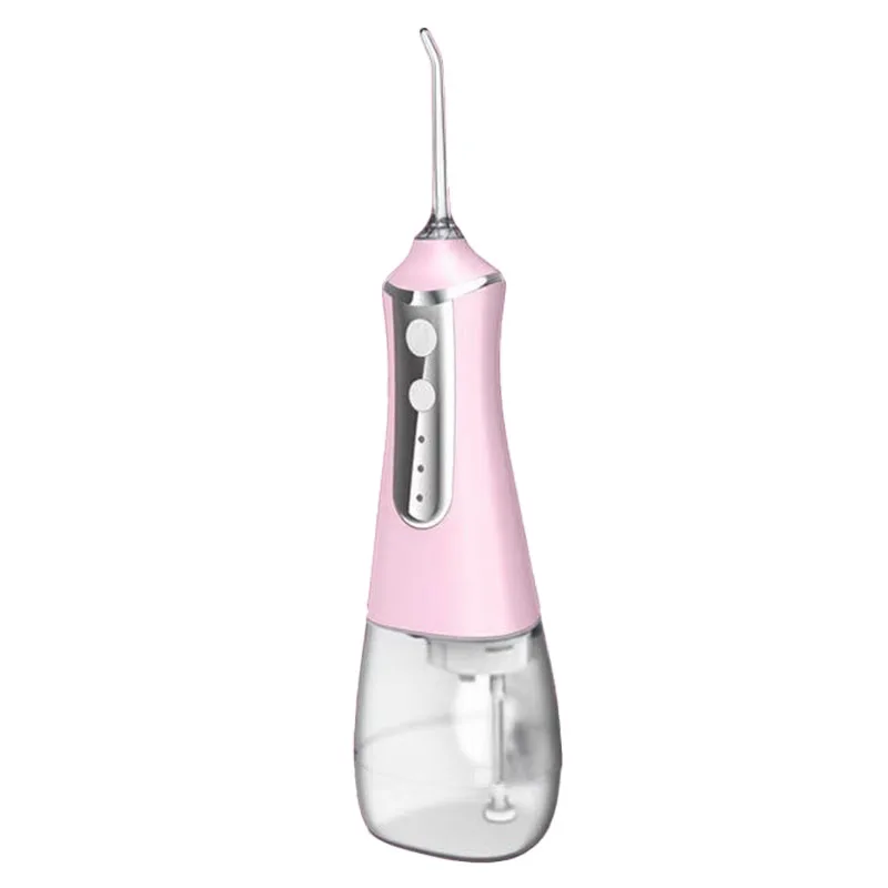 

Oral Irrigator USB Rechargeable Water Flosser Portable Water Jet 350ML Water Tank Waterproof Teeth Cleaner