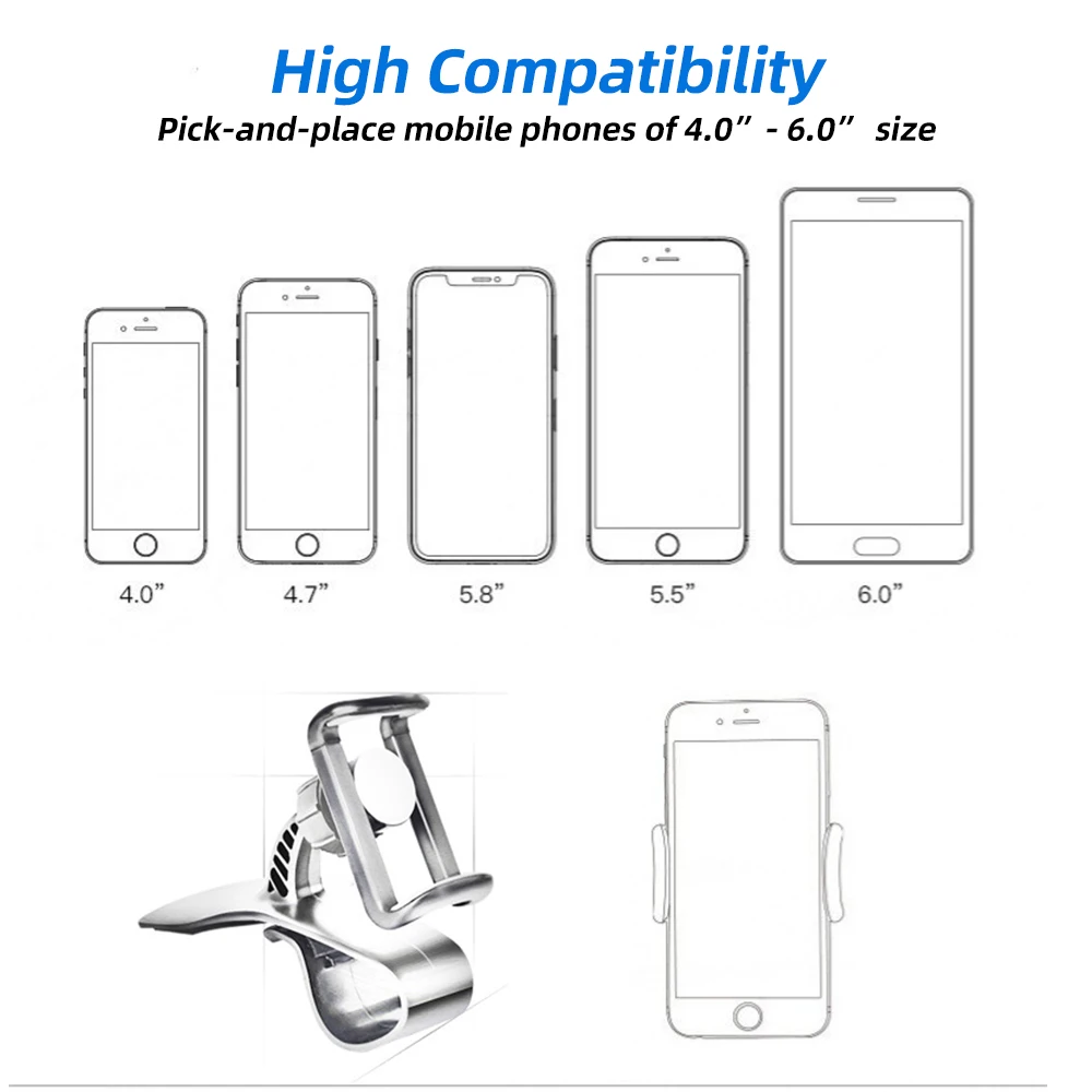 Регулируемая Универсальная автомобильная подставка для навигатора GPS|Подставки
