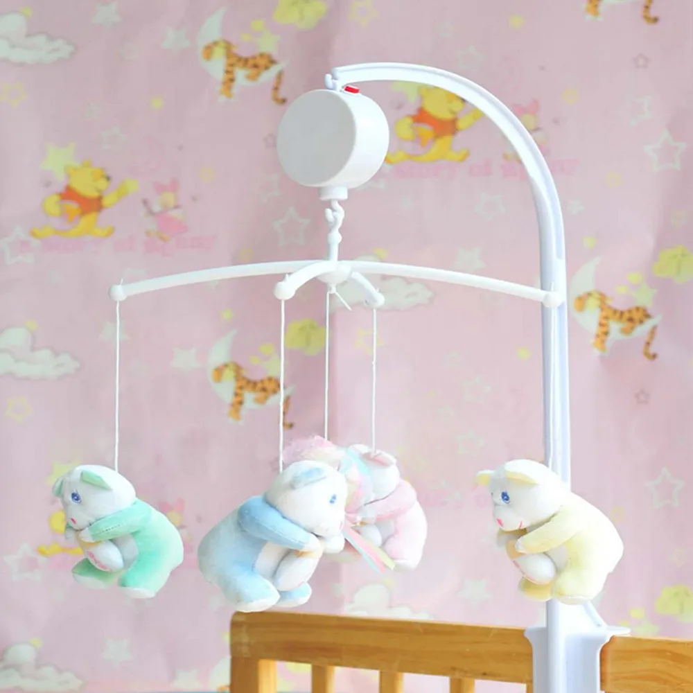 

Baby Rattles Crib Mobiles Toy Holder Rotating Mobile Bed Bell Musical Box Projection 0-12 Months Newborn Infant Baby Boy Toys