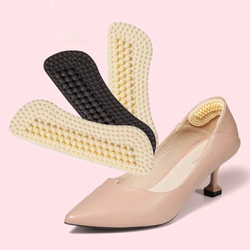 Силиконовые вставки 1 пара мягкие массажные из силикагеля Нескользящие на