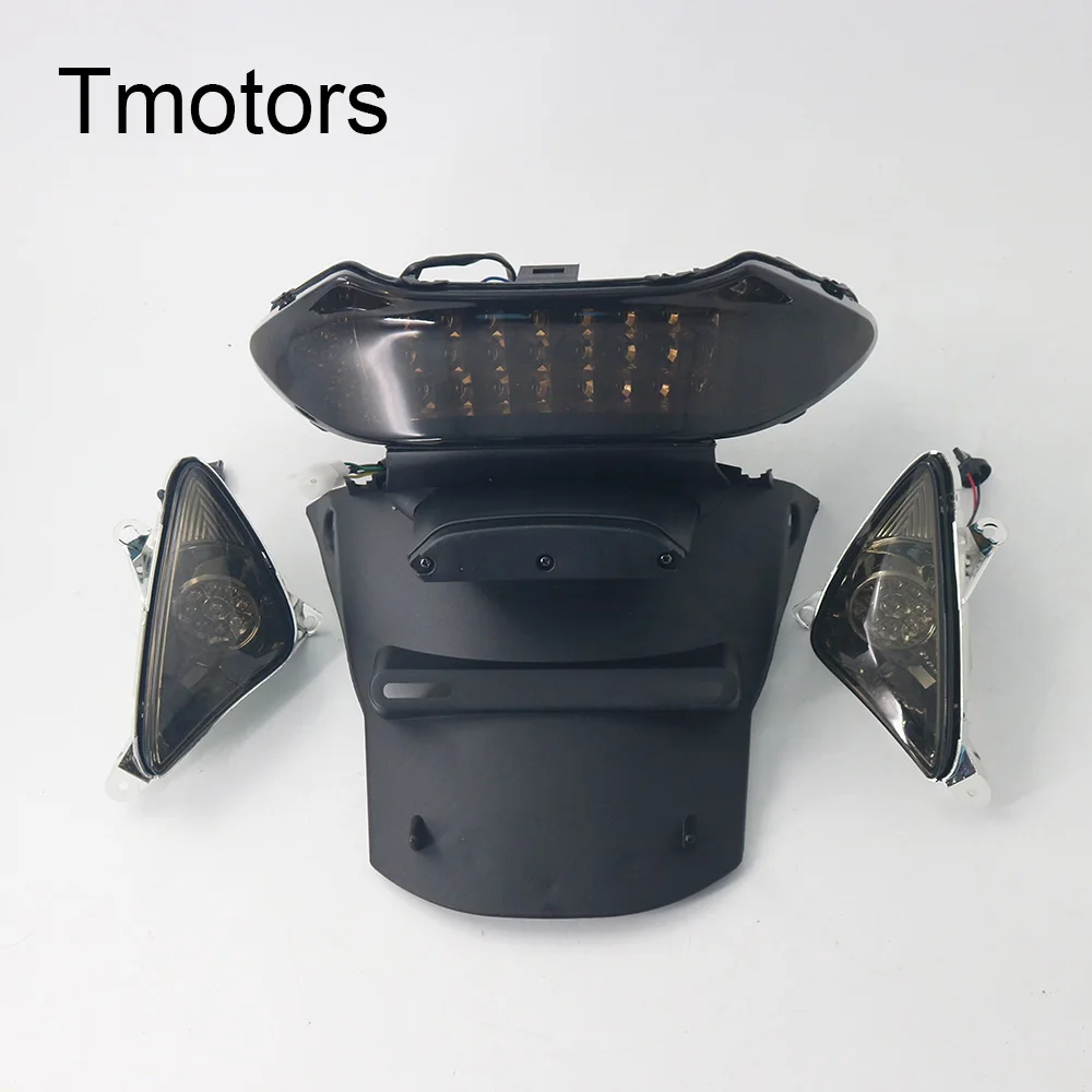 Передний светодиодный индикатор поворота для YAMAHA TMAX T MAX 500 Tmax500 2001 2007 Fender задний