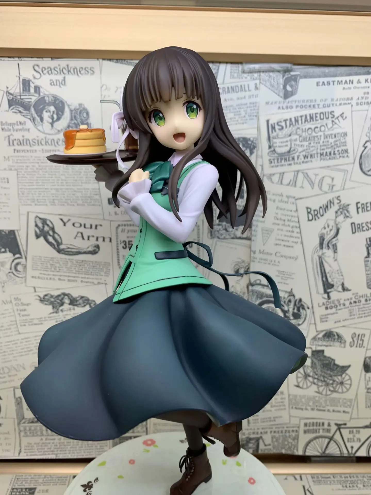 Это заказ кролика Chiya Ujimatsu кафе стиль сливы девушка фигура ПВХ Коллекция Игрушки для Audlts
