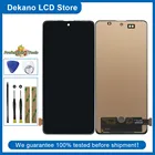 ЖК-дисплей для Samsung Galaxy A71 2020 A715F A715FDS A715FDSN A715FDSM, сенсорный экран, дигитайзер в сборе, инструменты, черный