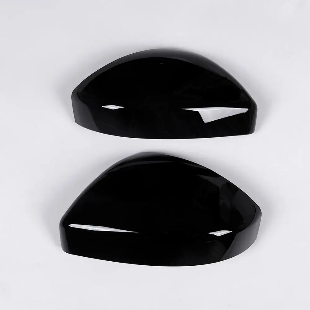

2pcs Black ABS Plastic Side Rearview Mirror Cap Cover Trim for Land Rover Discovery 4,5 Sport 2014-2018 Year Model Accessories