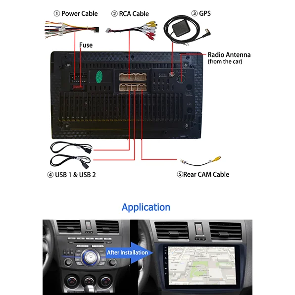 BF сенсорный экран универсальный автомобильный мультимедийный плеер аудио