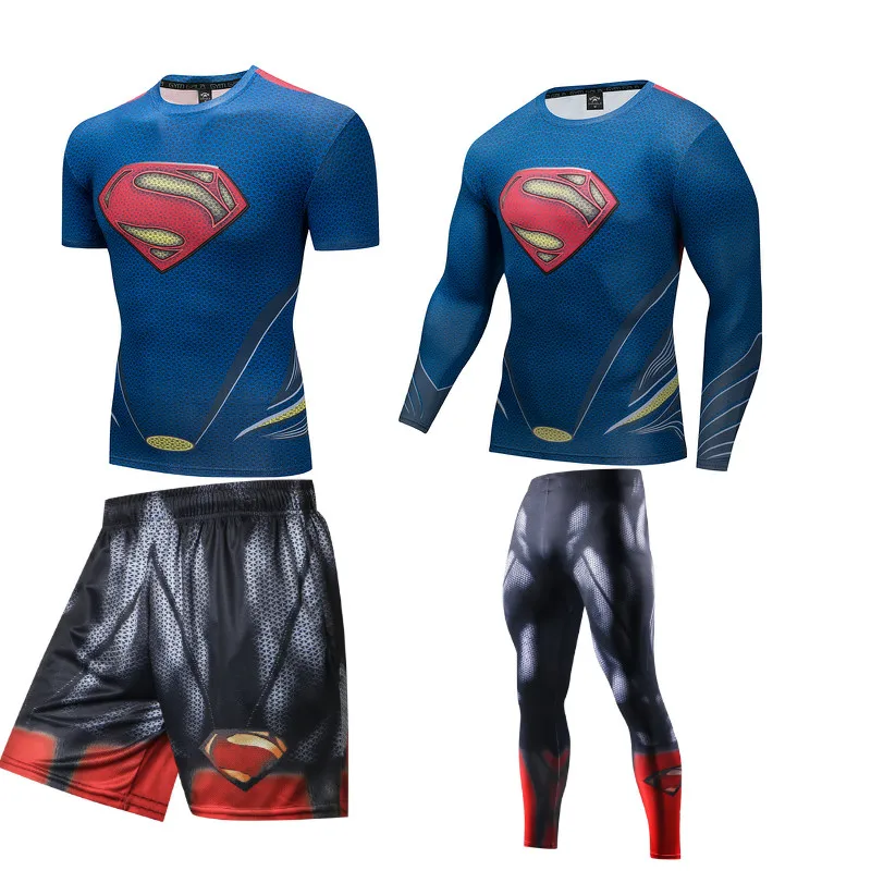 

Спортивная футболка Mma Bjj Boksen, Спортивная футболка Rashguard Jiu Jitsu Lange Mouwen для тренажерного зала, фитнеса, Муай Тай, боевая одежда, леггинсы Kickboksen