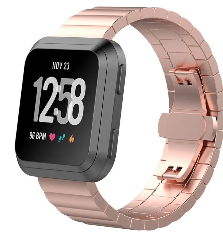Металлический браслет из нержавеющей стали для часов Fitbit Versa 3 | Электроника