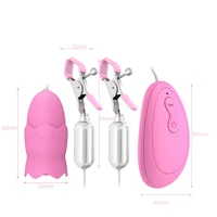 nipple massage vibrator clitoris stimulator oral sex adult sex toys breast pump enlargement licking nipple vibrator for women