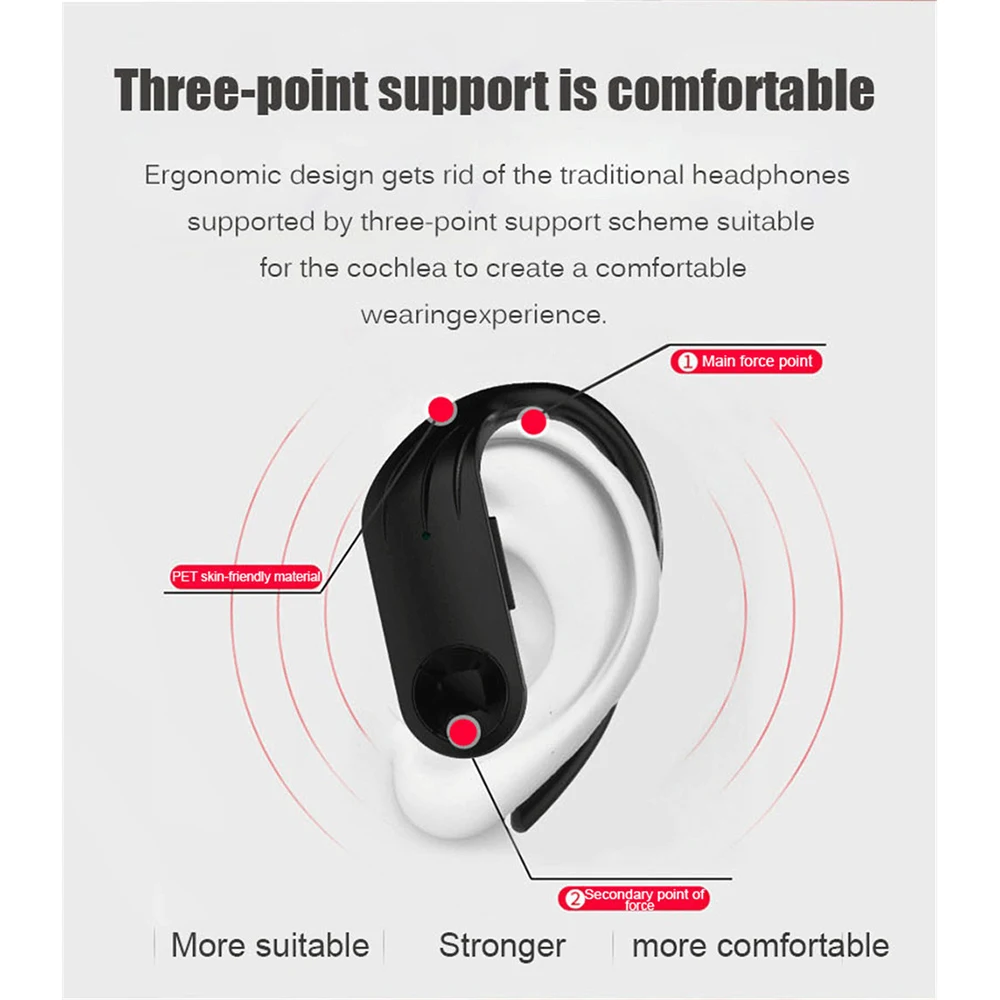 TWS Bluetooth V5.0 наушники беспроводные стереонаушники вкладыши водонепроницаемая