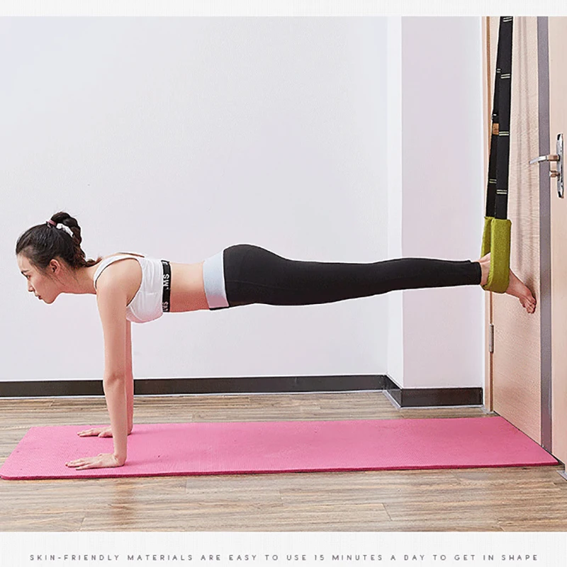 Эластичный пояс для занятий йогой фитнесом гимнастикой | Спорт и развлечения