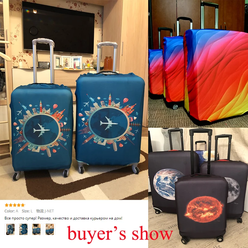 Чехол для чемодана плотный эластичный чемоданов размером 18'