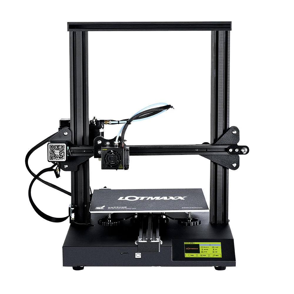 LOTMAXX SC-10 3D-принтеры комплект Бесшумная печать 235*235*280mm объем сборки встроенный