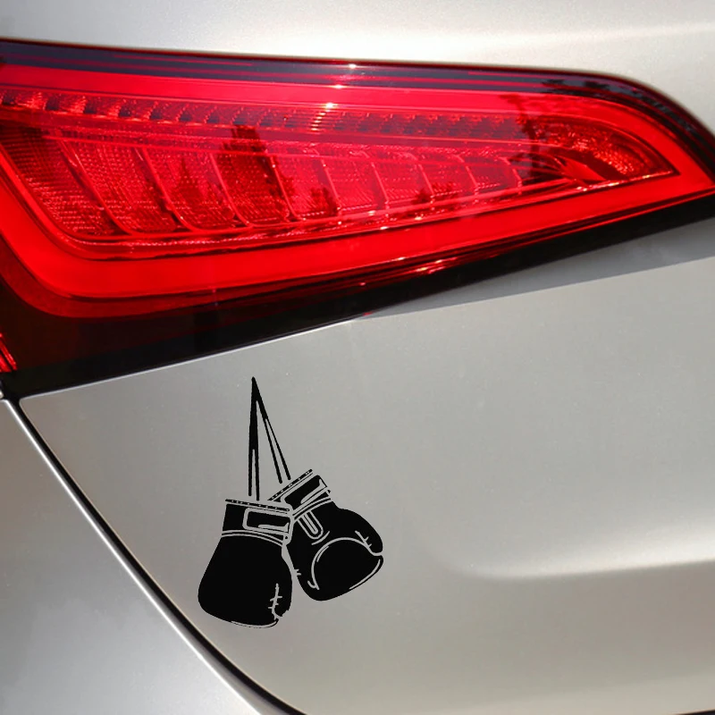 Оригинальные боксерские перчатки забавные декоративные наклейки из ПВХ для