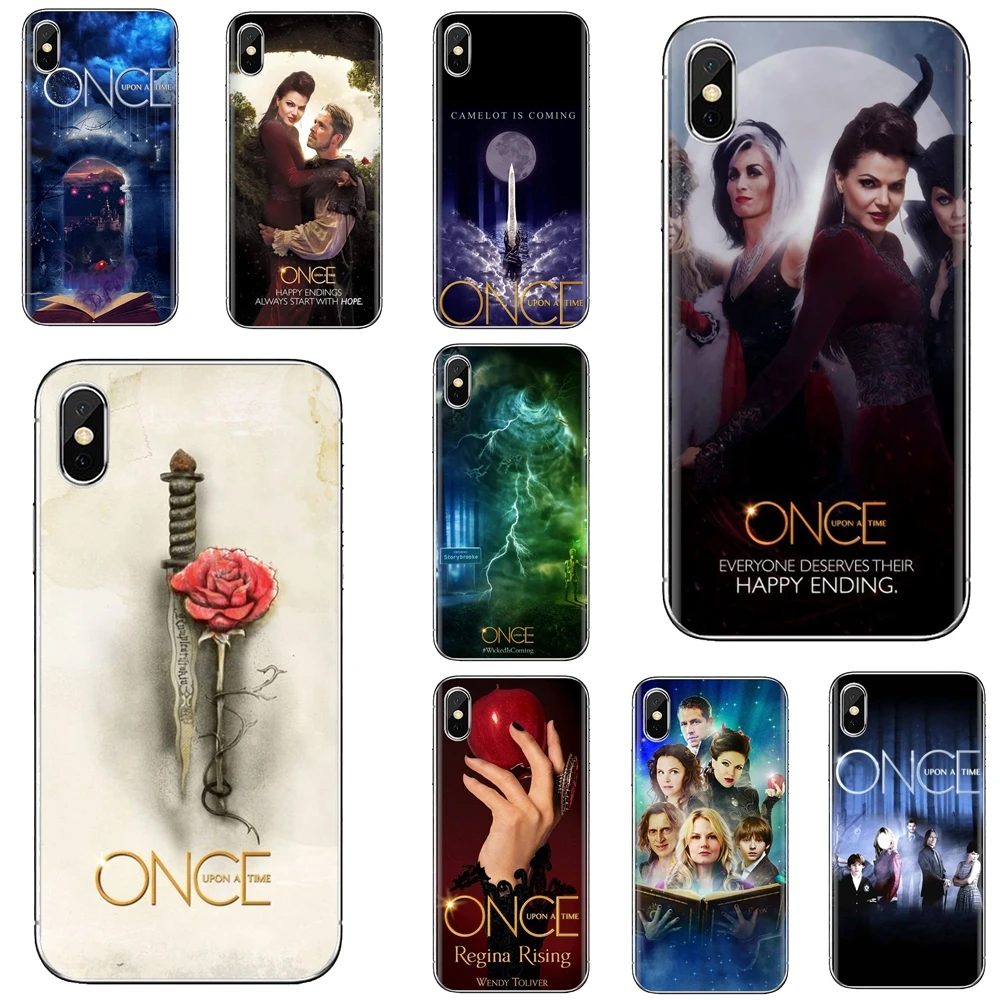 Мягкий чехол Once Upon A Time для телефона с постером iPod Touch iPhone 11 Pro 4 4S 5 5S SE 5C 6 6S 7 8 X XR XS Plus