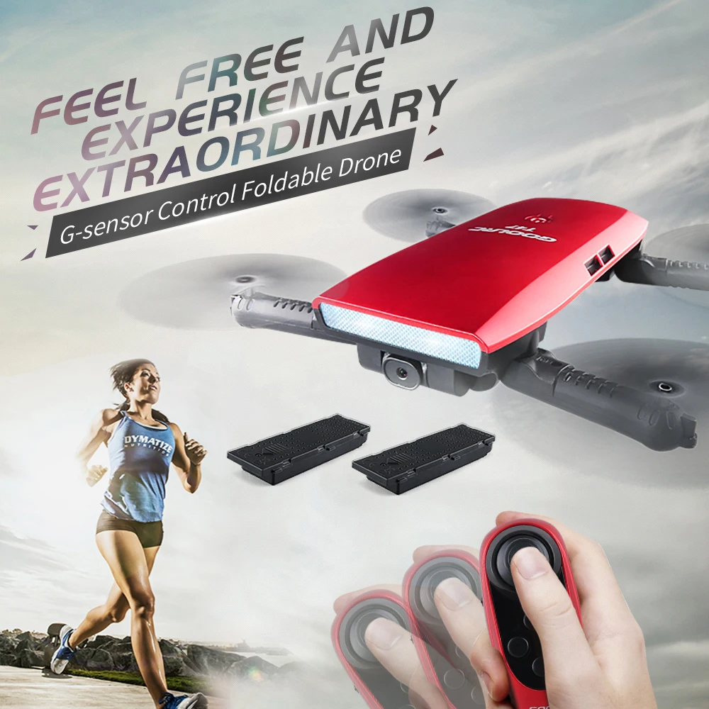 6 осевой гироскоп GoolRC T47 WIFI FPV 720P HD камера Квадрокоптер складной G Датчик RC Selfie Drone RTF