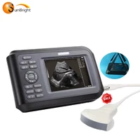 updated 5 inches lcd veterinary human use easy operation handheld ultrasound scanner