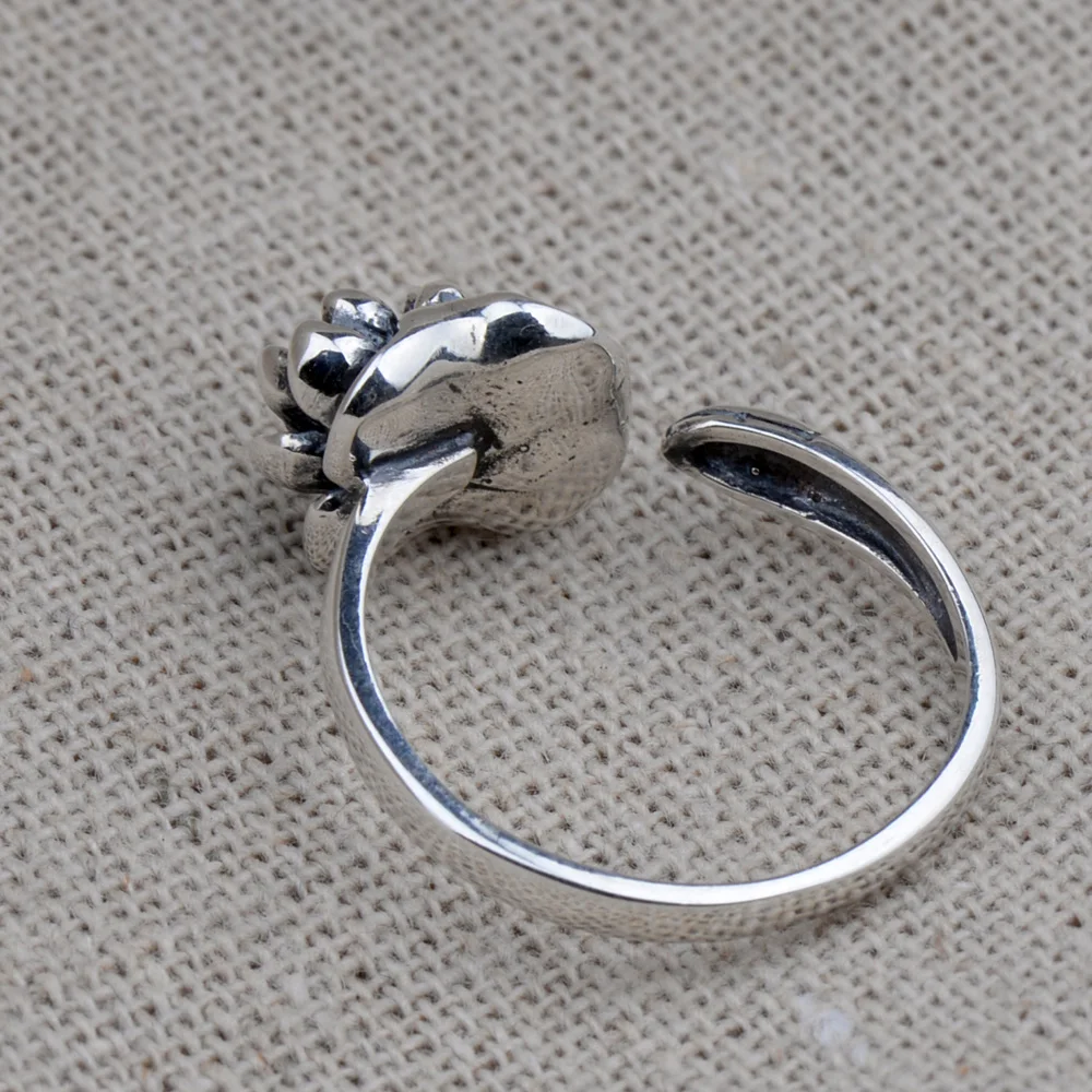 Мифический возраст реального 925 пробы серебра с рисунками в китайском стиле