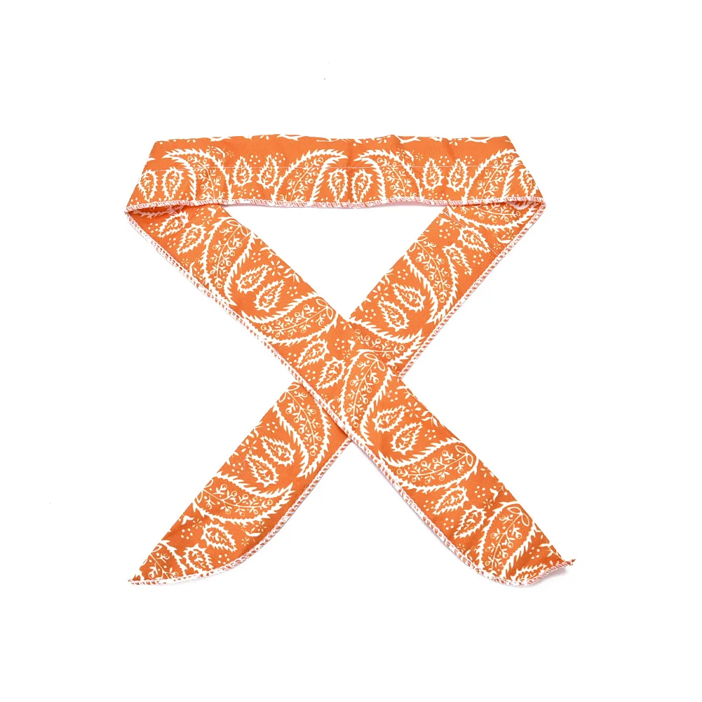 Охлаждающий шарф Завязывающийся галстук на шее сохраняет прохладу многоразовый