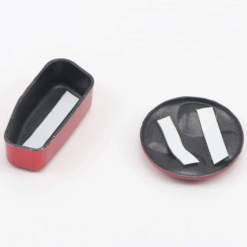 

for Dodge Challenger 2015-2019 Seat Adjustment Button Switch Cover Trim Decorative Frame Car Accessories,Red