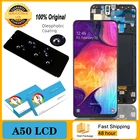 TFTOLEDSuper AMOLED дисплей для Samsung Galaxy A50 2019 A505FDS A505F A505FD A505A ЖК-дисплей с сенсорным экраном в сборе Запасная часть