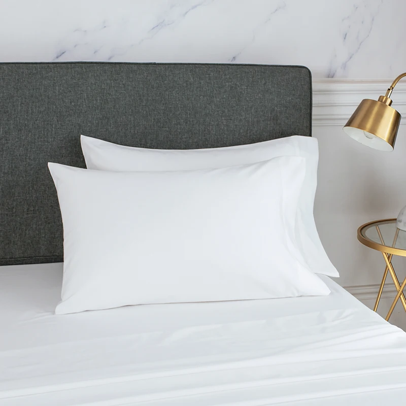 PHF плотные листы бамбуковое хлопковое волокно мягкая роскошно подогнанная простынь тонкой работы полная Королева Король Размер дома