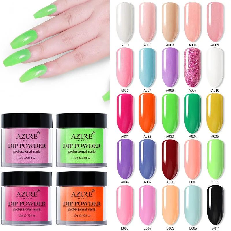 Лазурный красивый 10 г пудра меняющая цвет порошок натуральный сухой градиентный