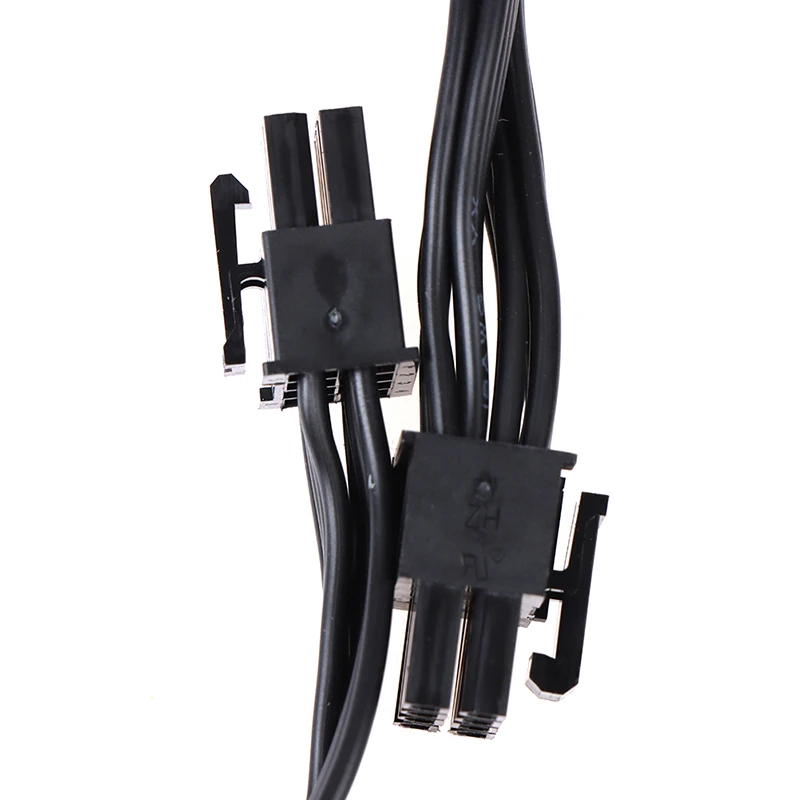 1 шт. 80 см PCI Express 8pin к двойному 6 + 2Pin питание Кабель PCIE 8 Pin 2 усилитель Мощность