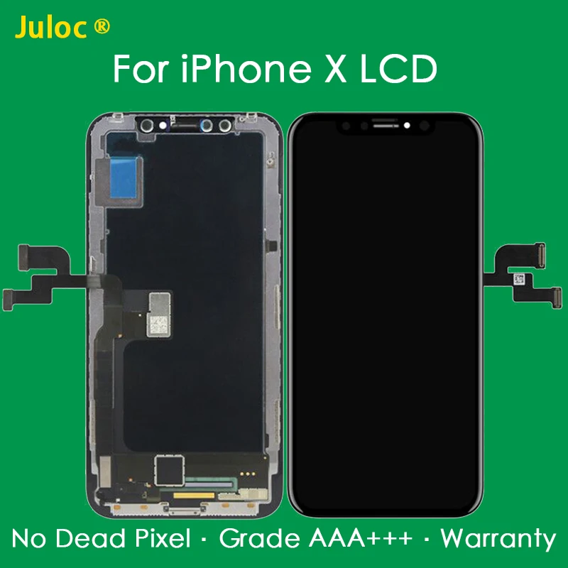 Оригинальный качественный сменный дисплей для iPhone X XS XR 11 Max Восстановленный OEM OLED