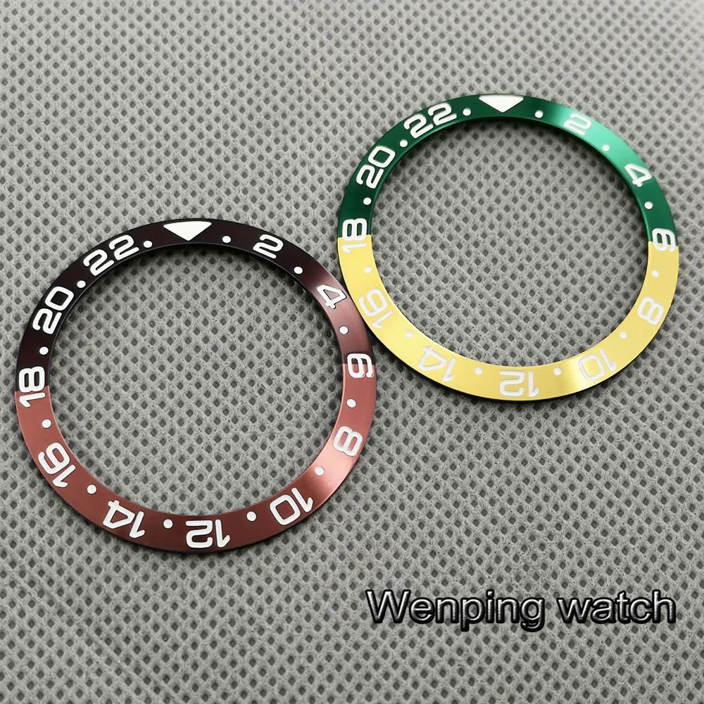 38 мм титановый Безель Вставка комплект автоматические мужские часы Чехол